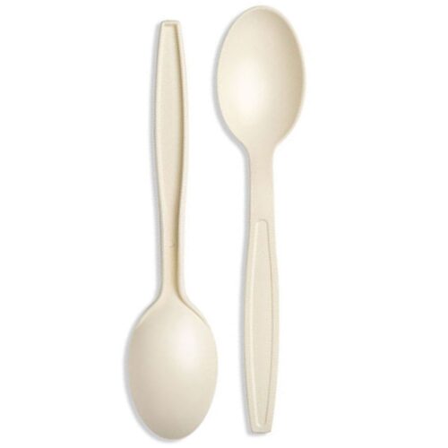 Natural Cornstarch Dessert Spoon
